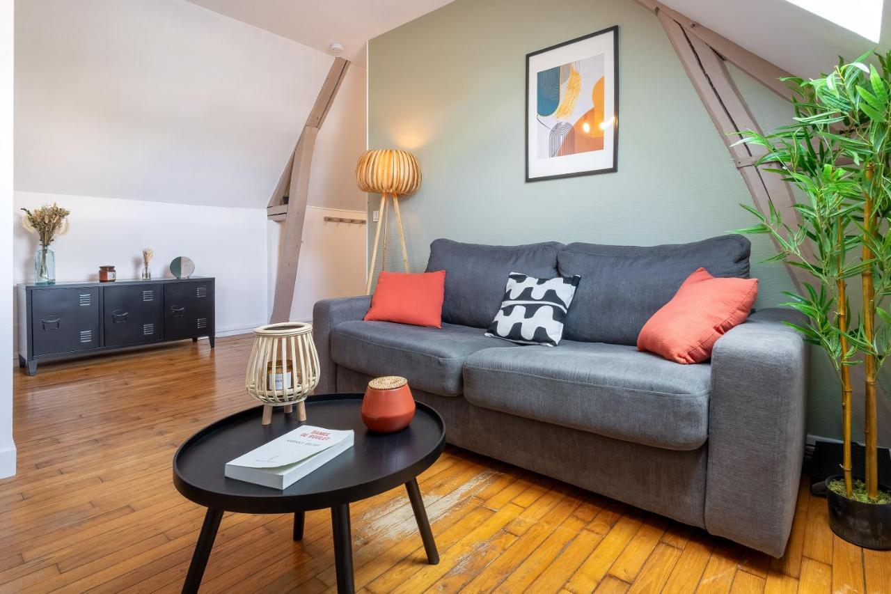 Le Cocon Forestier - Proche Aeroport Beauvais, Chantilly, Foret De Hez-Froidmont, Parking Public Gratuit, Wifi & Netflix Clermont  Bagian luar foto