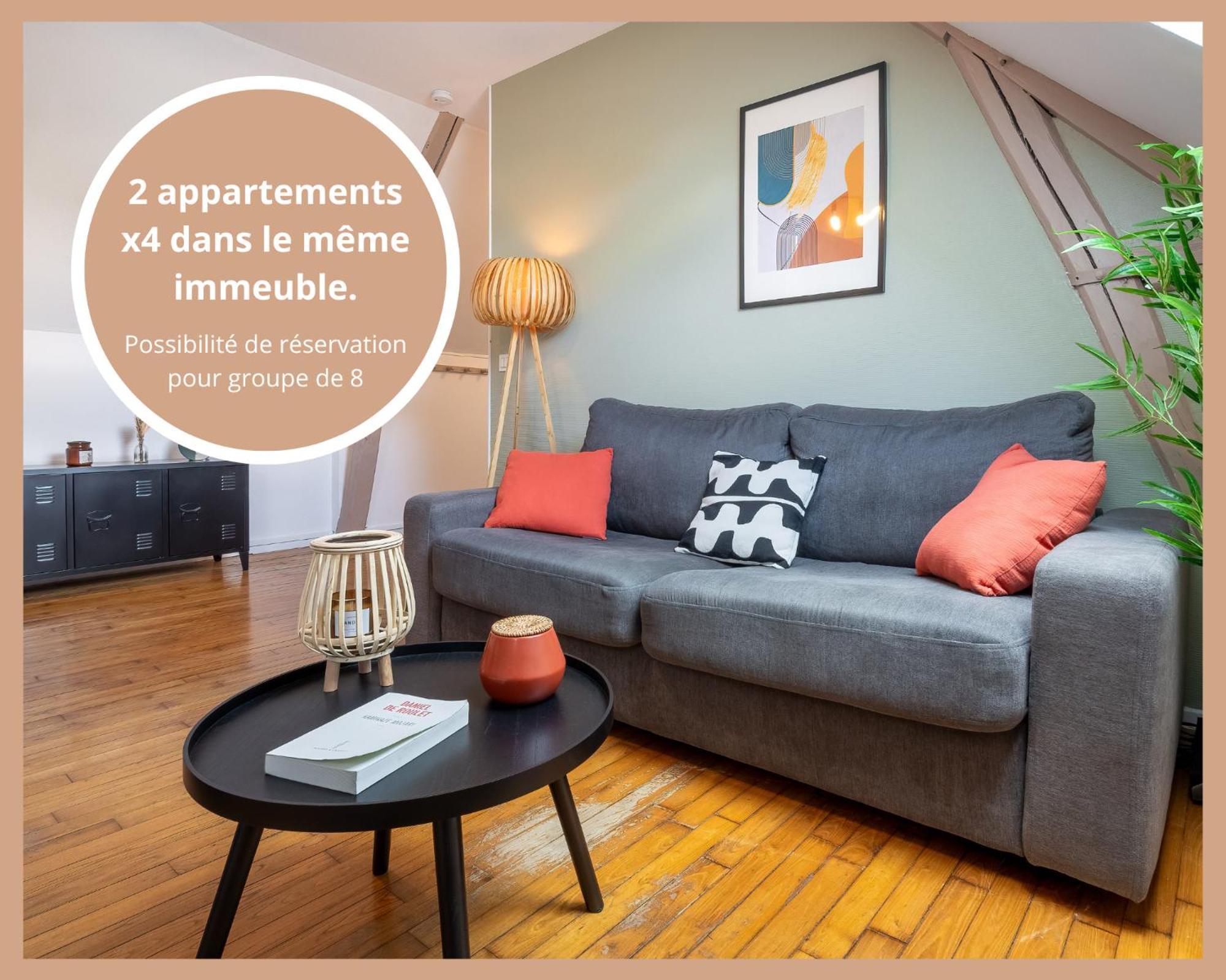 Le Cocon Forestier - Proche Aeroport Beauvais, Chantilly, Foret De Hez-Froidmont, Parking Public Gratuit, Wifi & Netflix Clermont  Bagian luar foto