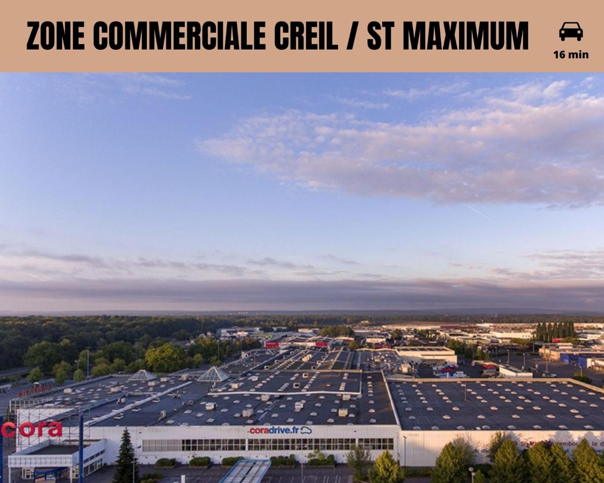 Le Cocon Forestier - Proche Aeroport Beauvais, Chantilly, Foret De Hez-Froidmont, Parking Public Gratuit, Wifi & Netflix Clermont  Bagian luar foto